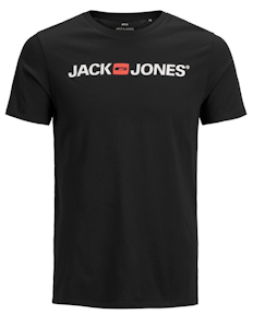 Jack & Jones Logo T-Shirt Black